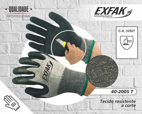 Luva Resistente a Corte - 40-2005 T