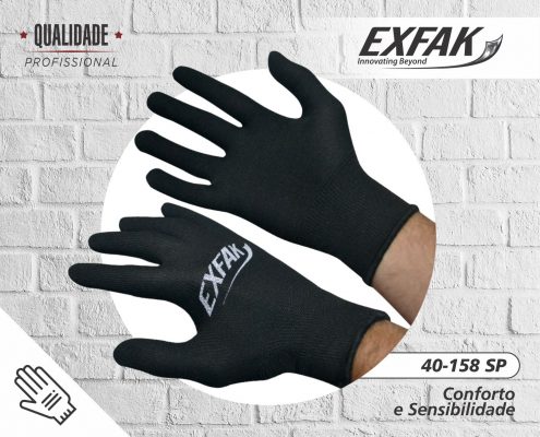 Luva Conforto e Sesibilidade